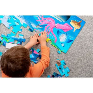 Shaped box puzzles, 36 stuks - Haaienrif de Crocodile Creek, édition Multicolore – boîte 6 sur 6