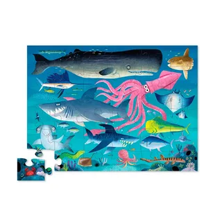 Shaped box puzzles, 36 stuks - Haaienrif de Crocodile Creek, édition Multicolore – boîte 2 sur 6