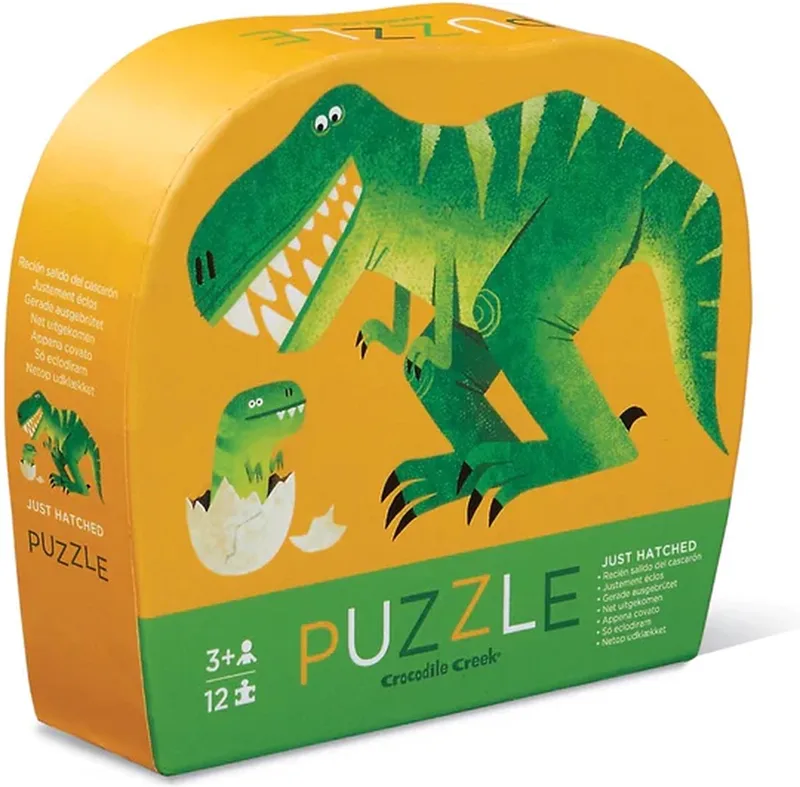 T-rex puzzel from Crocodile Creek, Multicolour edition – box