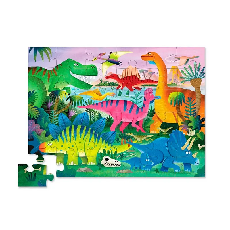 Vloerpuzzel Dinoland (36) von Crocodile Creek – Schachtel 2 von 6