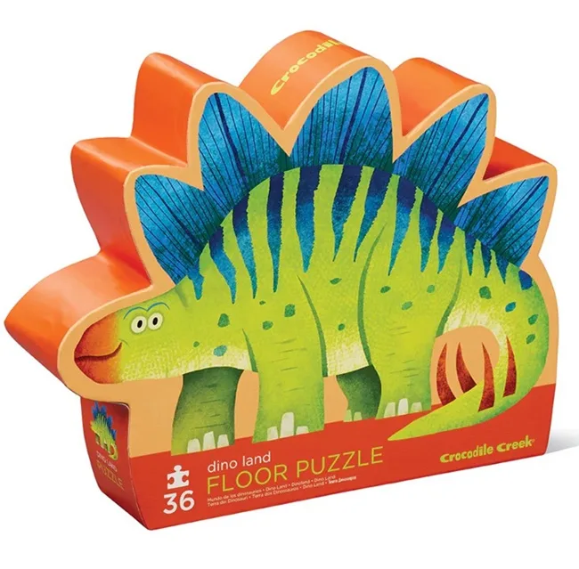 Vloerpuzzel Dinoland (36) from Crocodile Creek – box