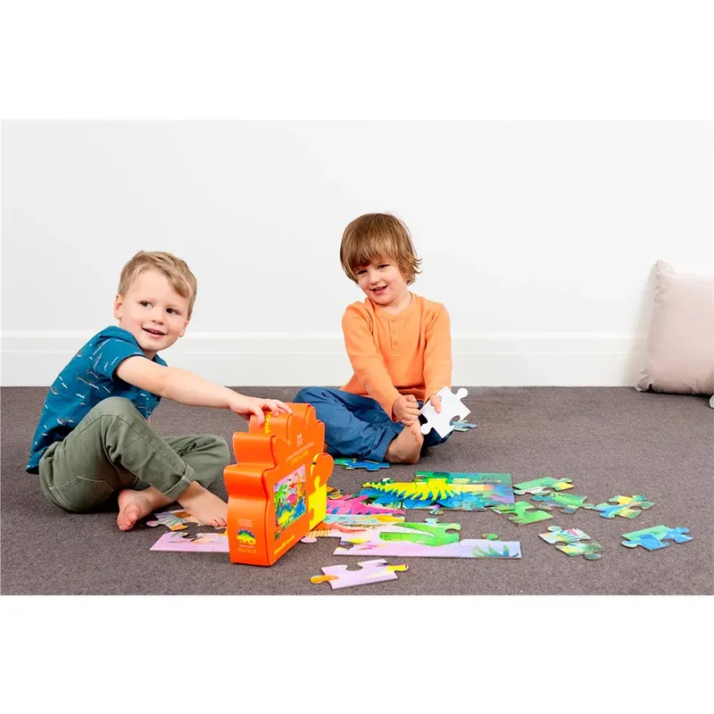 Vloerpuzzel Dinoland (36) von Crocodile Creek – Schachtel 3 von 6
