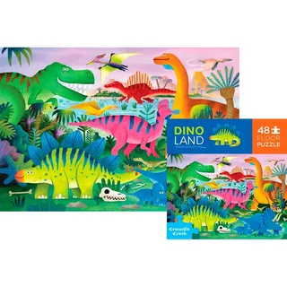 Vloerpuzzel Dinoland (48) from Crocodile Creek – box 2 of 2