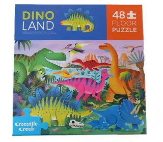 Vloerpuzzel Dinoland (48) from Crocodile Creek – box 1 of 2