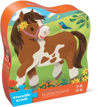 Vloerpuzzel Mooie pony's (36) from Crocodile Creek – box 1 of 2