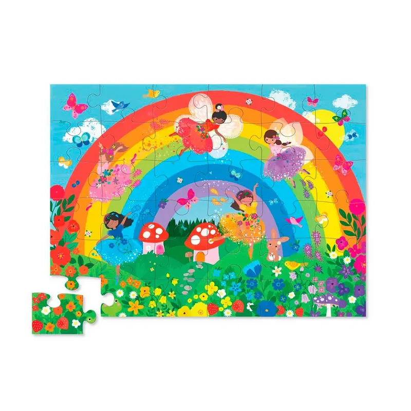 Vloerpuzzel Regenboog (36) från Crocodile Creek – kartong 2 av 6