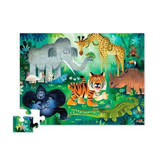 Vloerpuzzel Wild Koninkrijk (36) van Crocodile Creek – doos 2 van 2