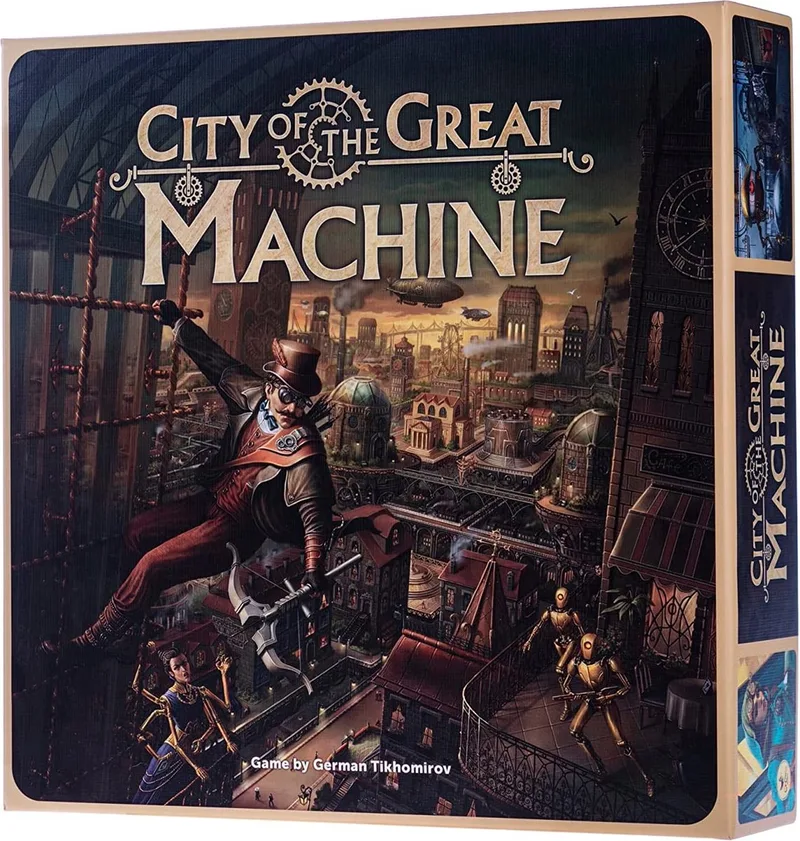 City of the Great Machine - Bordspel - Engelstalig - Crowd Games de Crowd Games – boîte