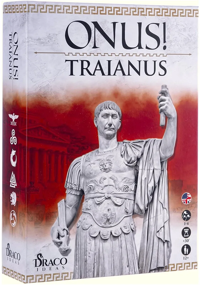 Onus Traianus - Bordspel - Engelstalig de Crowd Games, édition Gris – boîte
