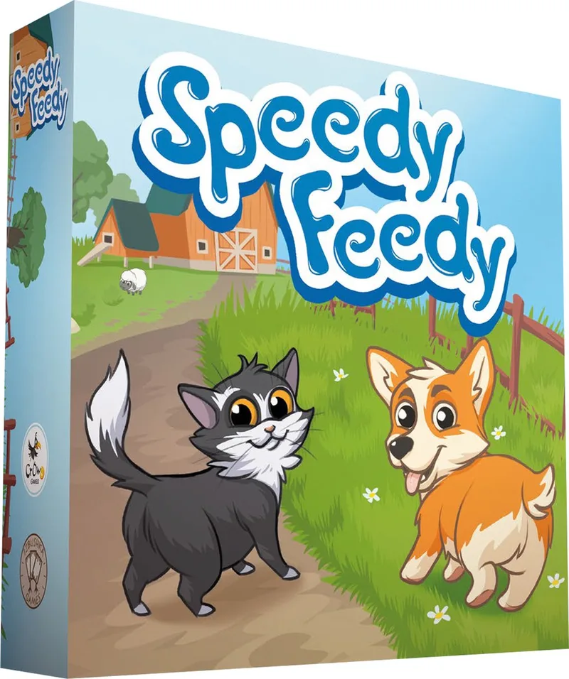 Speedy Feedy - Kaartspel - Engelstalige Versie de Crowd Games – boîte