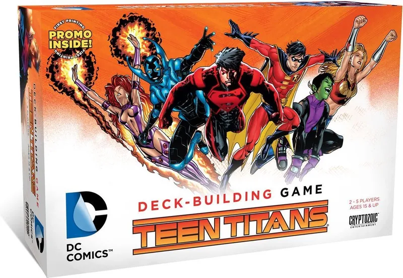 DC Comics Deck Building Game: Teen Titans van Cryptozoic Entertainment – doos