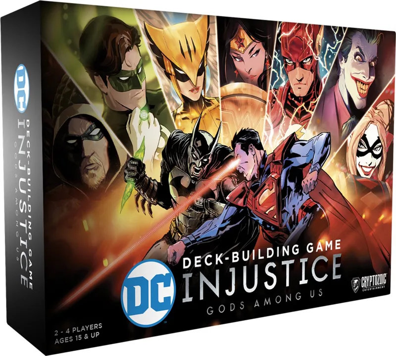 DC Deck Building Game Injustice van Cryptozoic Entertainment – doos