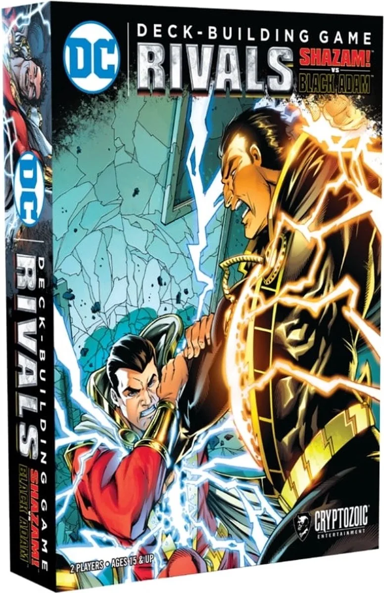DC Deck-Building Game: Rivals Shazam vs Black Adam - Kaartspel - Engels van Cryptozoic Entertainment – doos