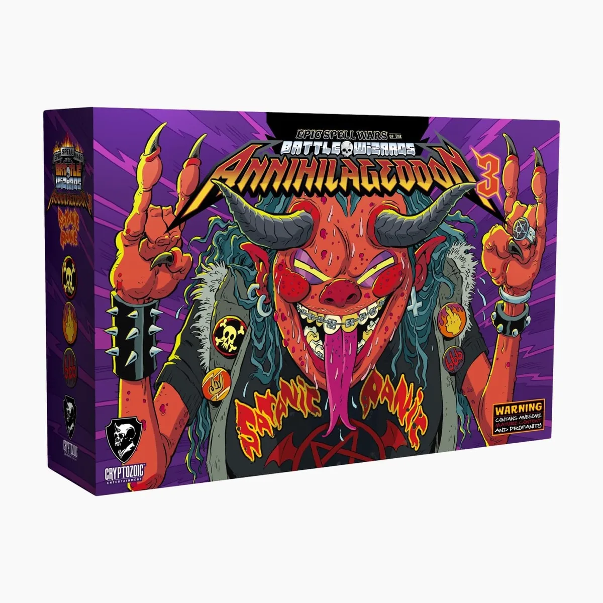 Epic Spell Wars of the Battle Wizards: Annihilageddon 3 - Satanic Panic (ENG) from Cryptozoic Entertainment – box
