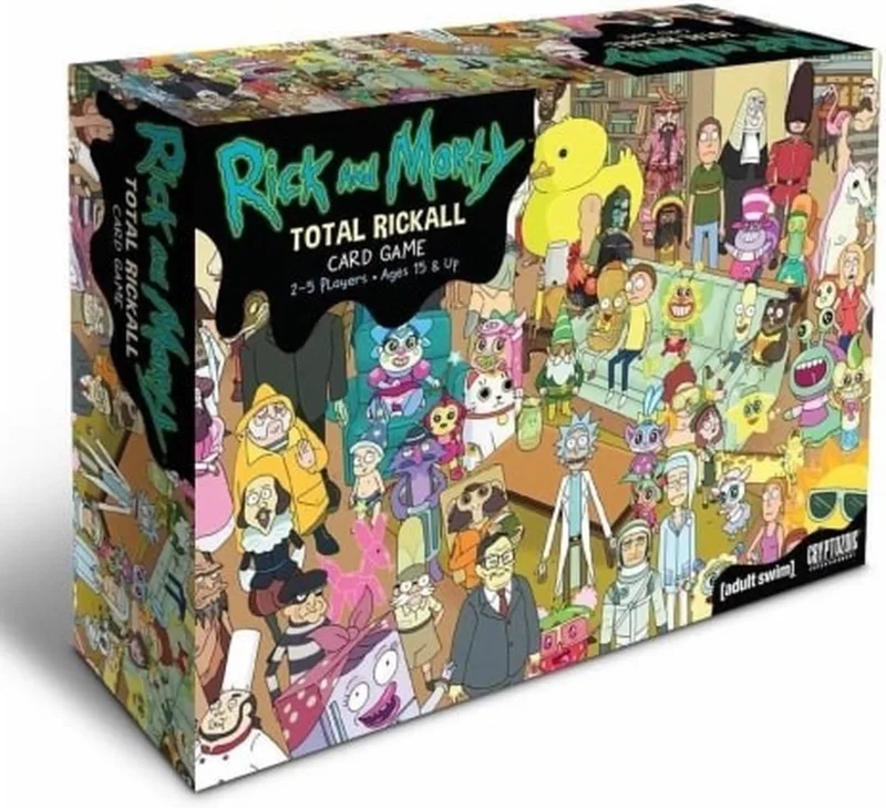 Rick & Morty Total Rickall Kaartspel - Gezelschapsspel - Educatief spel - Actiespel - Klein Cadeau - Kerstcadeau - Spelletje voor Gezin from Cryptozoic Entertainment – box
