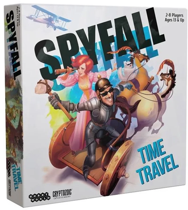 Spyfall Time Travel (Engelstalig) from Cryptozoic Entertainment – box
