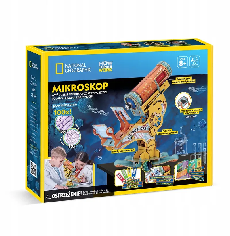 Cubic Fun 3D Microscooppuzzel National Geographic - STEM Educatief van CubicFun – doos