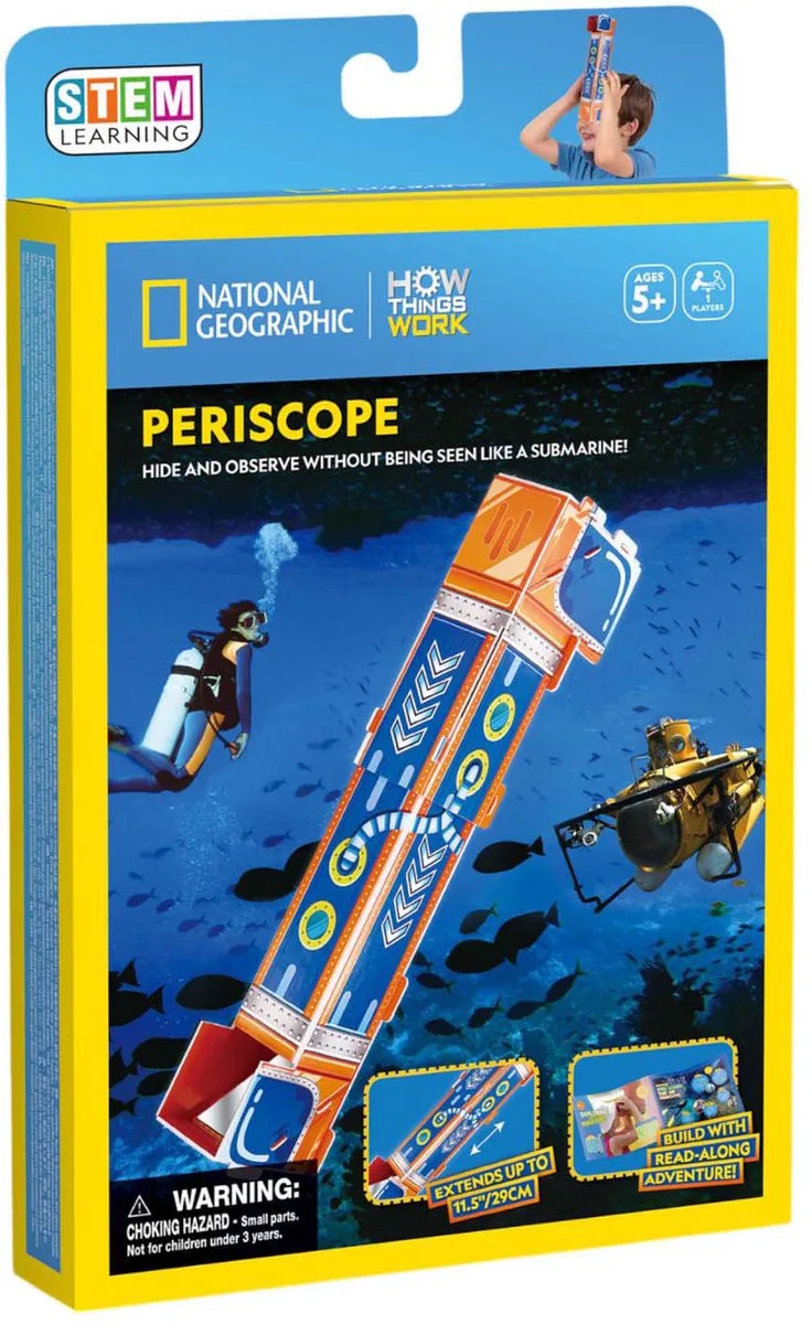 Cubic Fun - 3D-puzzel - STEM-periscoop (2015122) de CubicFun, édition Multicolore – boîte