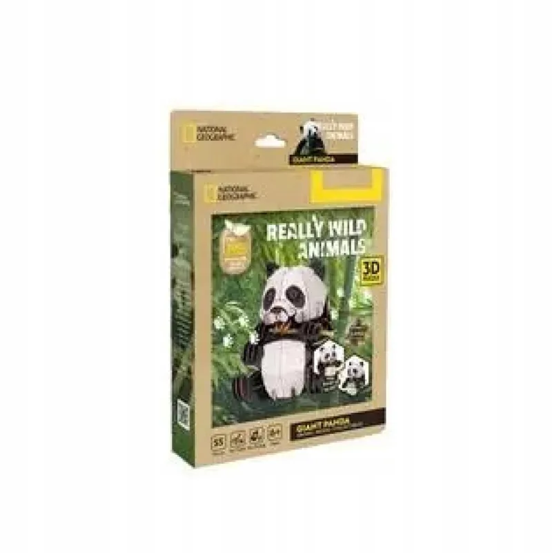 National Geographic 3D Puzzel Panda 56 Stukjes from CubicFun, Information not available edition – box