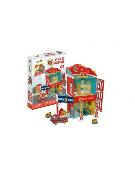 Puzzle Puzzle 3D - Fire Rescue - 51 à 99 pièces from CubicFun – box 2 of 2
