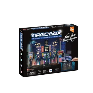 Puzzle Puzzle 3D - Magic Box - New York (Difficulté: 4/6) - 26 à 50 pièces von CubicFun – Schachtel 1 von 2