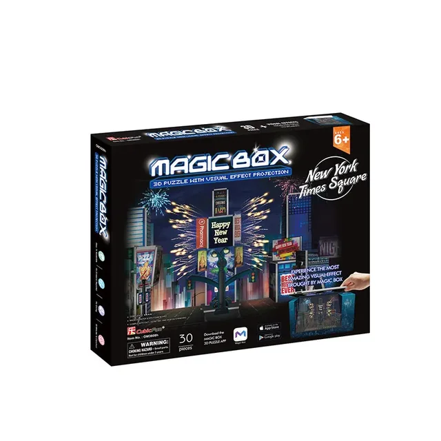 Puzzle Puzzle 3D - Magic Box - New York (Difficulté: 4/6) - 26 à 50 pièces