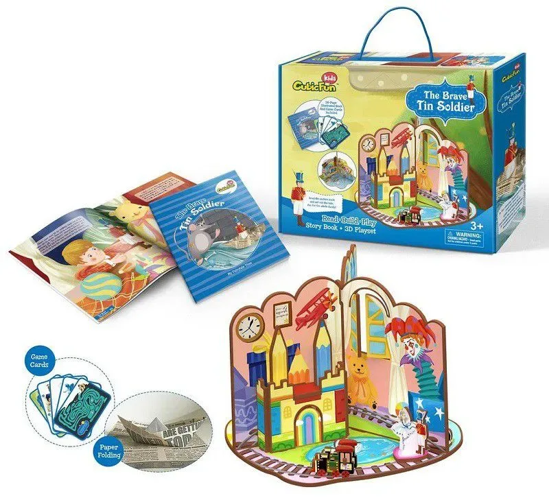 Puzzle Puzzle 3D - The Brave Tin Soldier - Difficulté : 2/8 - 10 à 25 pièces from CubicFun – box