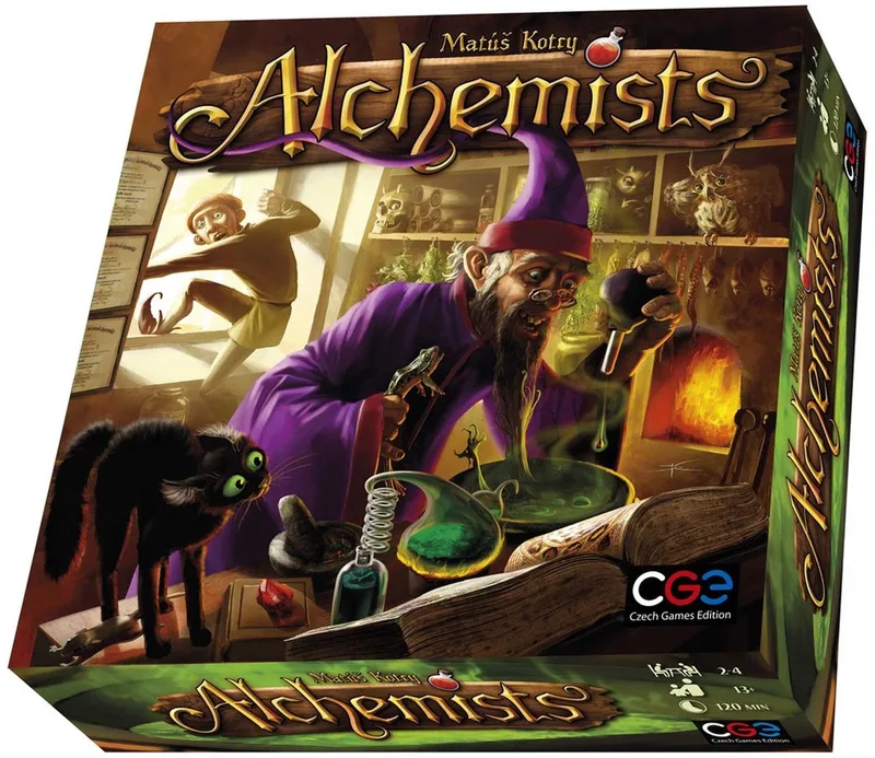 Alchemists - Engelstalig de Czech Games Edition – boîte