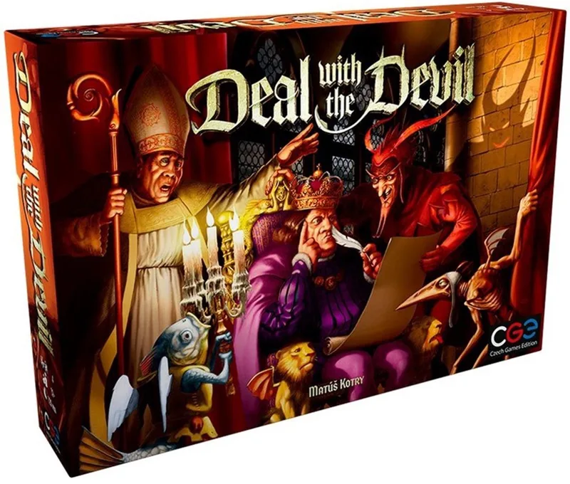 Deal with the Devil - Bordspel (ENG) van Czech Games Edition – doos