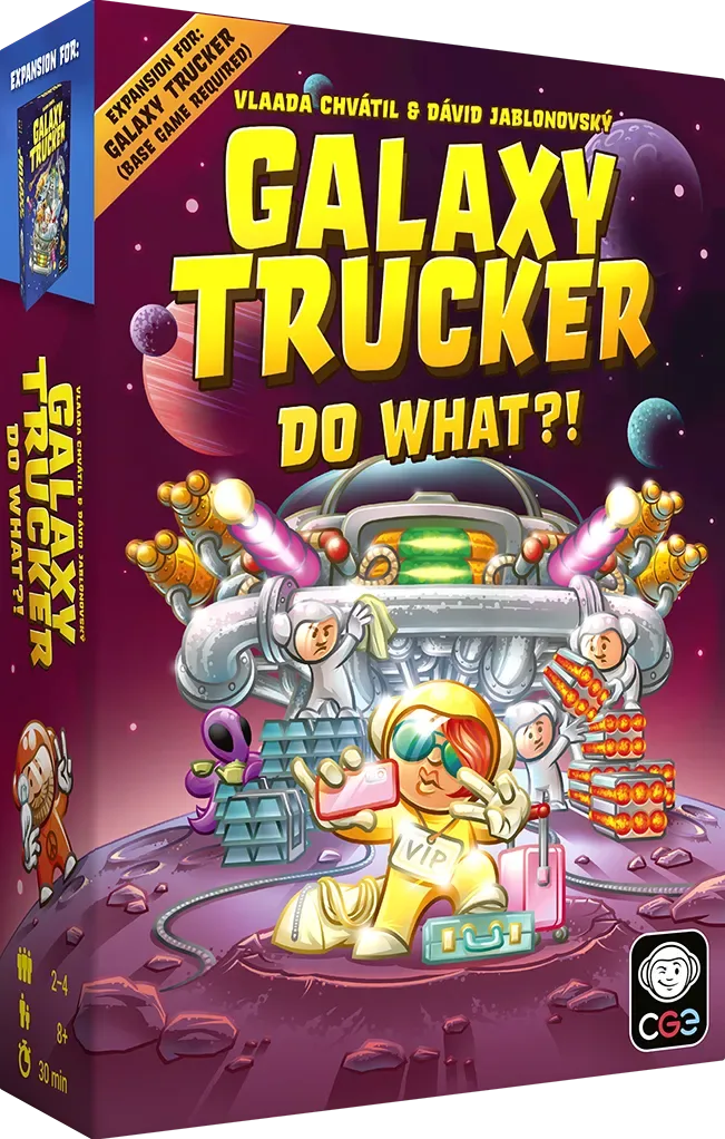 Galaxy Trucker: Do What?! van Czech Games Edition – doos
