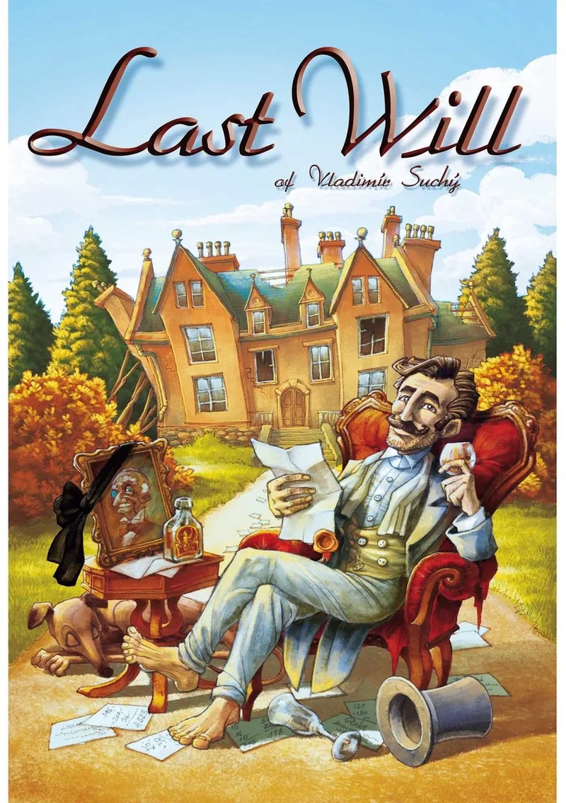Gezelschapsspel Last Will (en) från Czech Games Edition – kartong