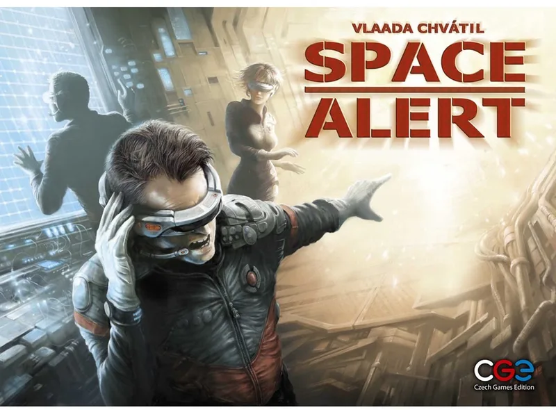 Gezelschapsspel Space Alert (en) fra Czech Games Edition – æske