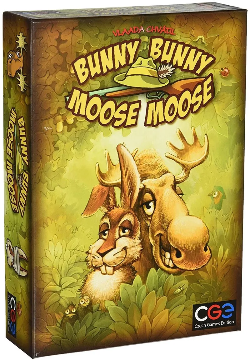 Kaartspel Bunny Bunny Moose Moose (en) från Czech Games Edition – kartong