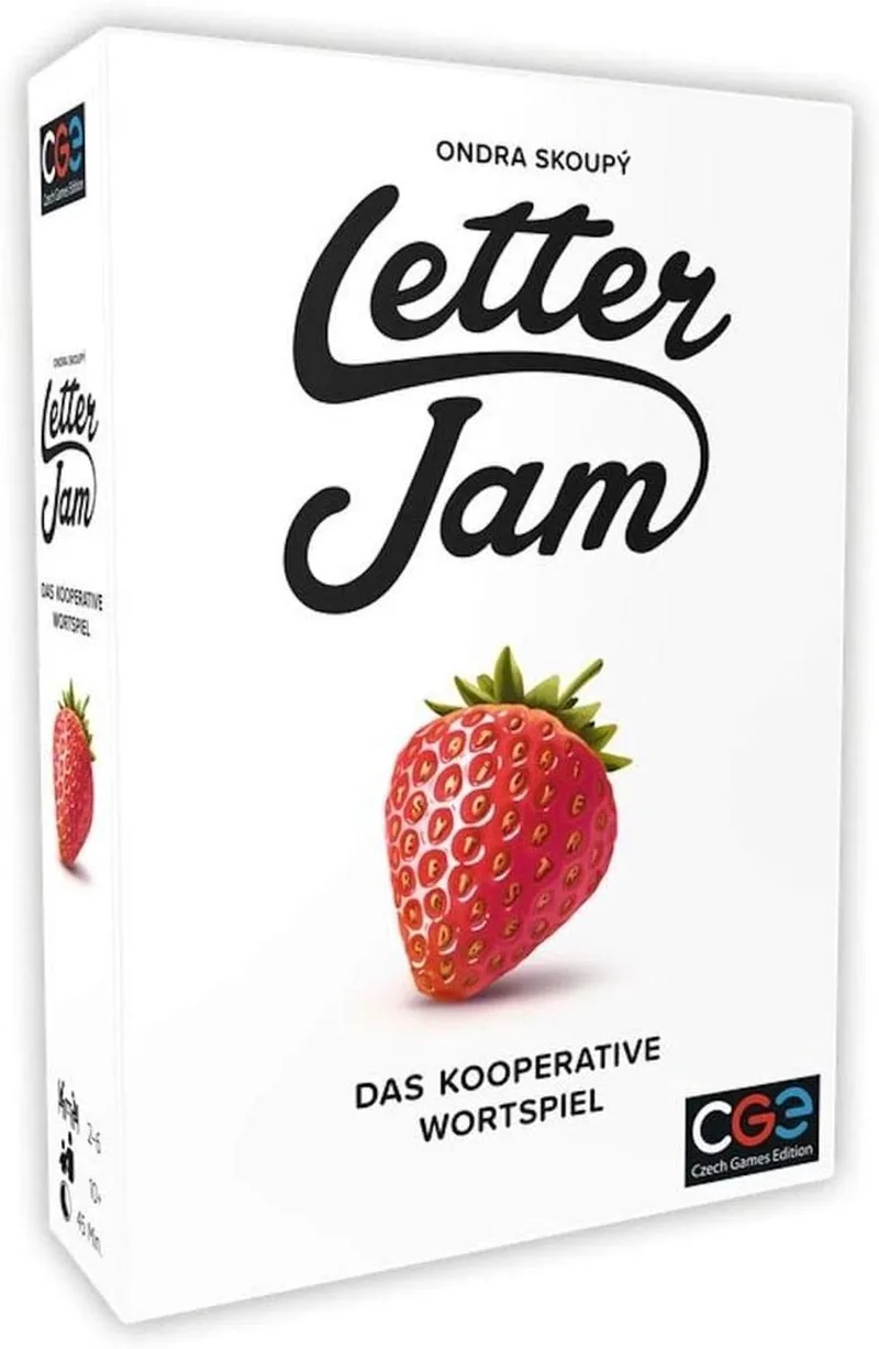 Letter Jam: Coöperatief Woordspel voor Families & Vrienden fra Czech Games Edition – æske