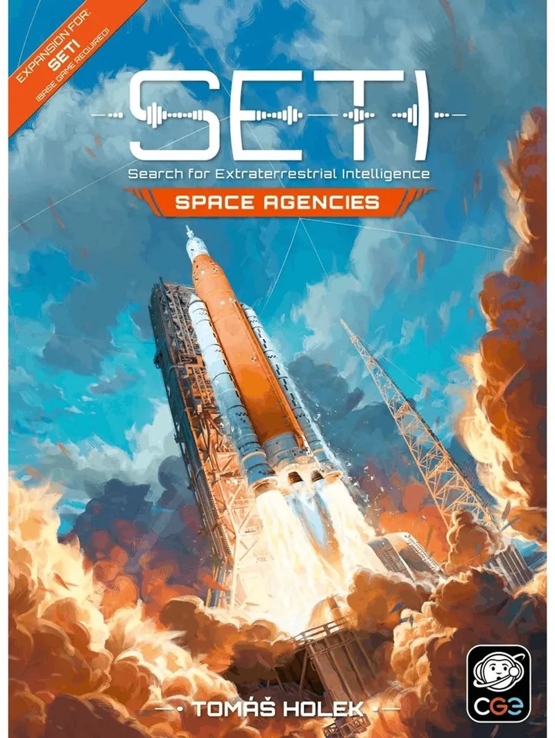 SETI: Space Agencies Expansion de Czech Games Edition – boîte