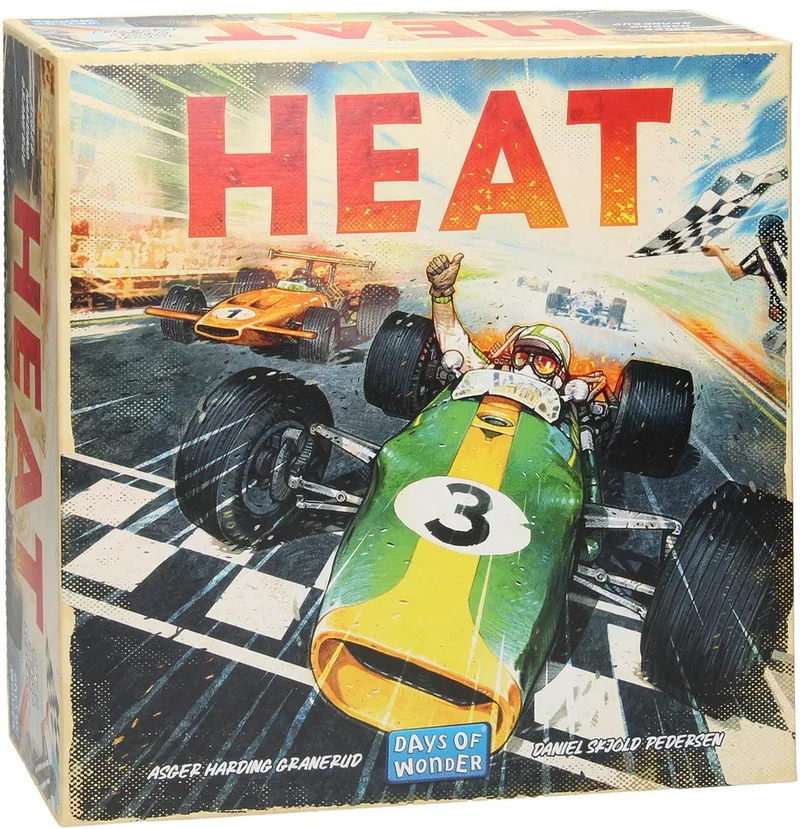 Heat Bordspel - Days of Wonder – Voor de echte race fans – Vanaf 10 Jaar – Strategisch bordspel de Days of Wonder – boîte
