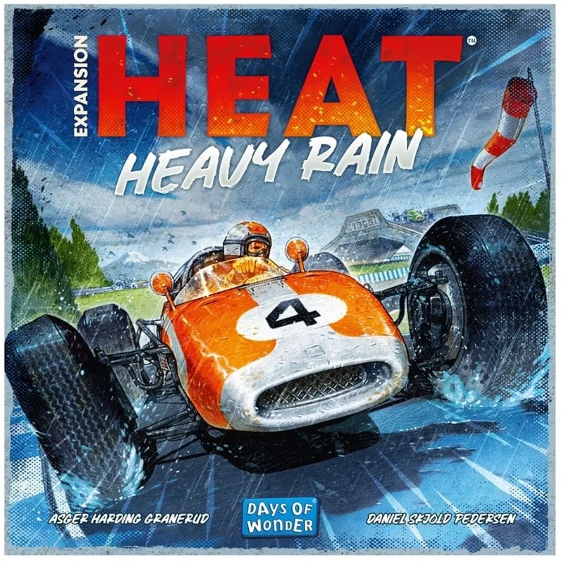 Heat Heavy Rain - Engelstalig Bordspel from Days of Wonder – box