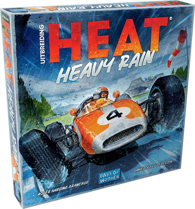 Heat Heavy Rain - Nederlandstalig Bordspel de Days of Wonder – boîte