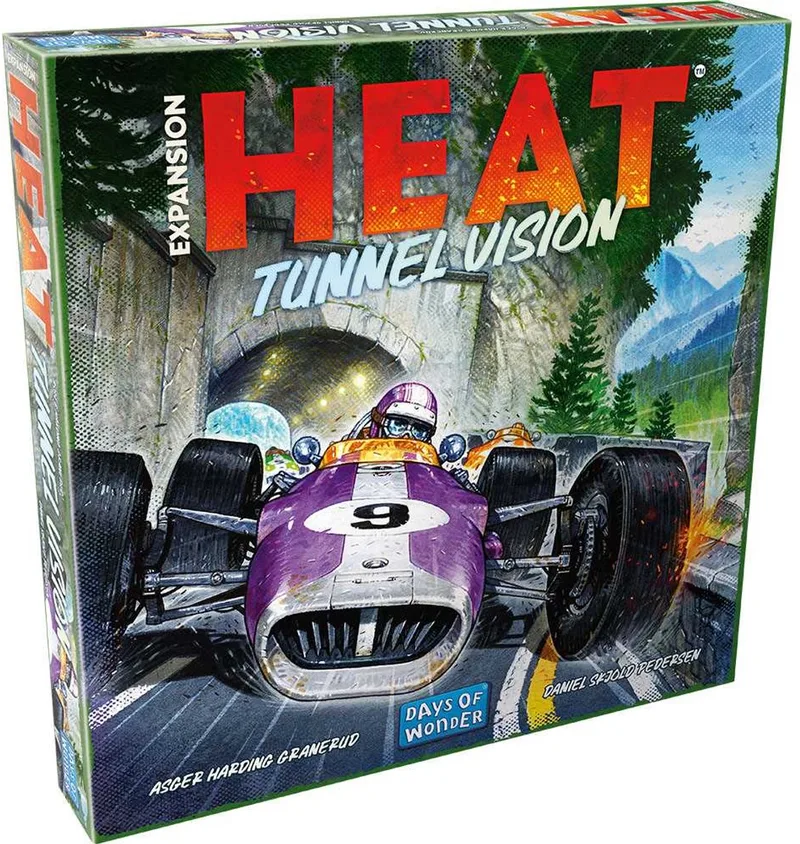 Heat: Tunnel Vision Expansion från Days of Wonder – kartong