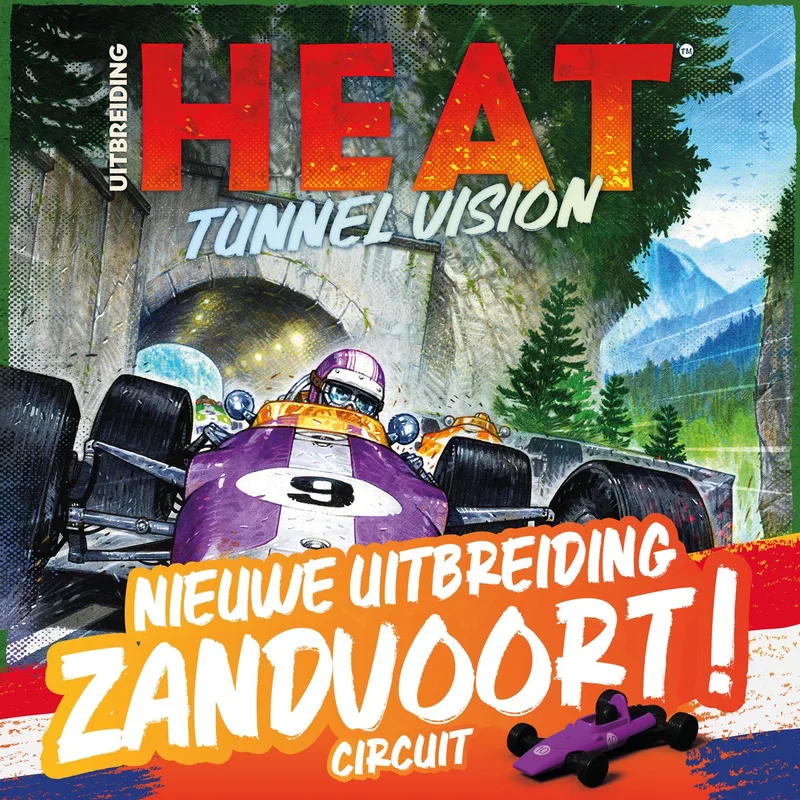 Heat: Tunnel Vision Uitbreiding - NL fra Days of Wonder – æske