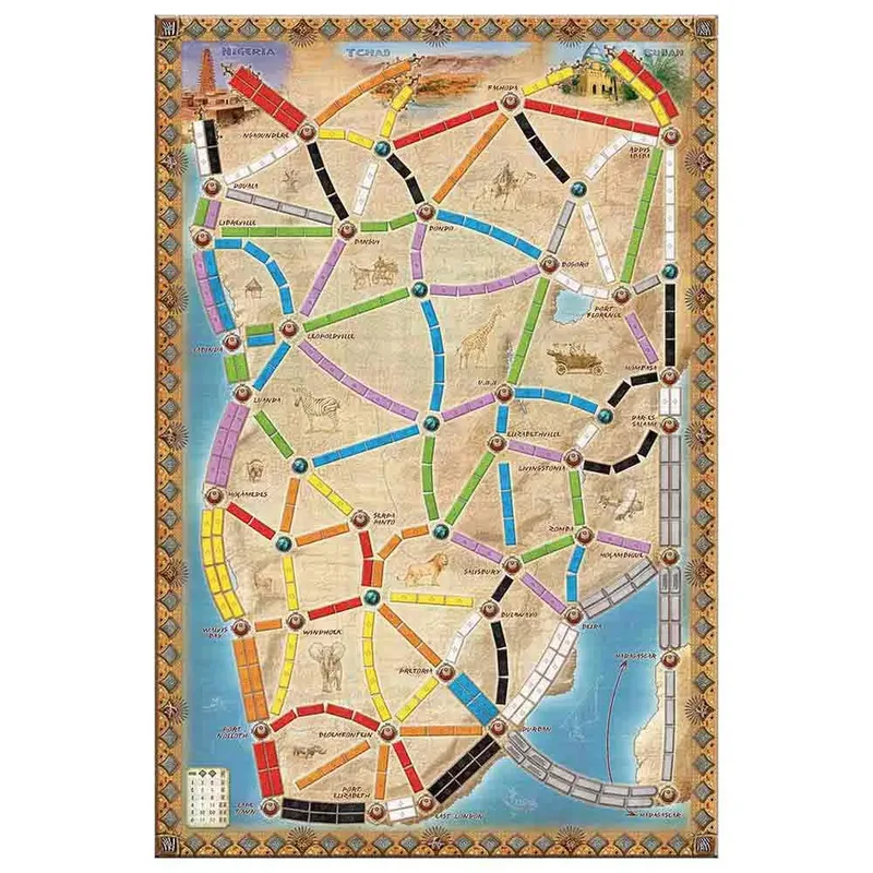 Asmodee Jeu De Société Aventureros Al Tren El Corazon De Africa de Days of Wonder – boîte 4 sur 4