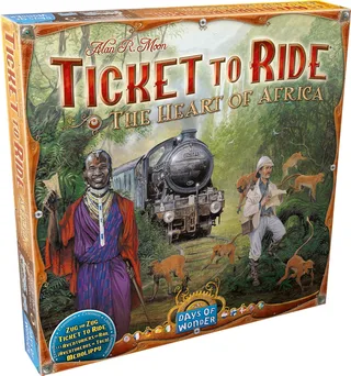 Asmodee Jeu De Société Aventureros Al Tren El Corazon De Africa de Days of Wonder – boîte 1 sur 4