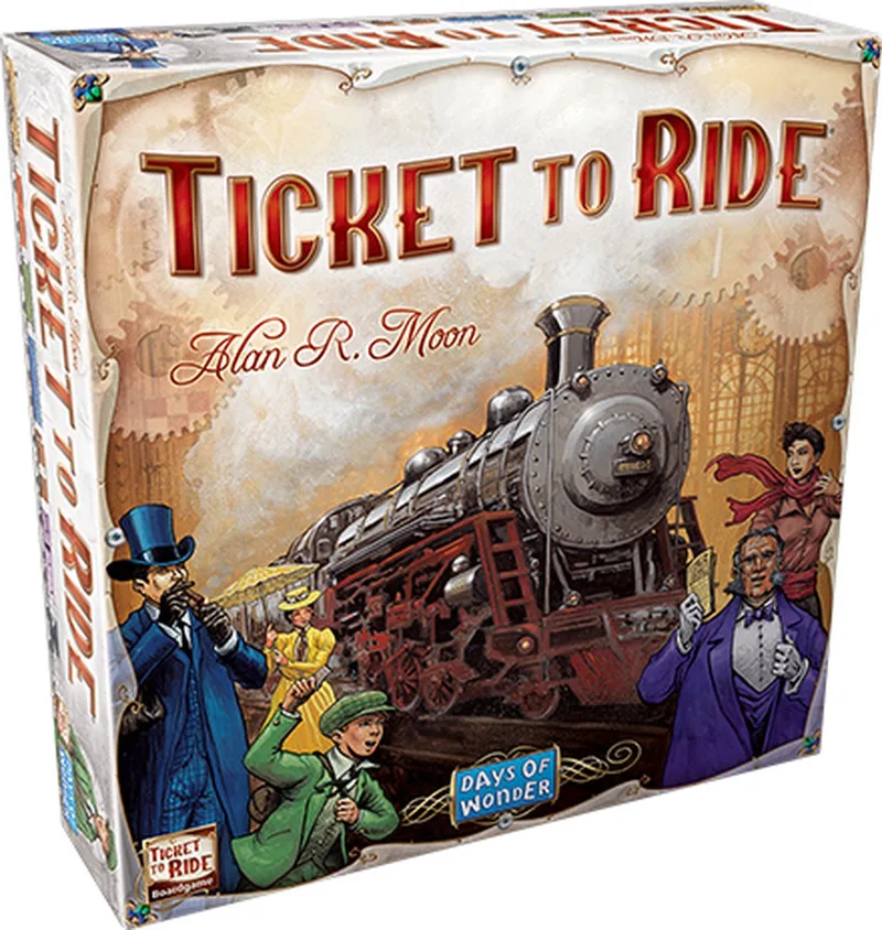 Ticket to Ride - English från Days of Wonder – kartong