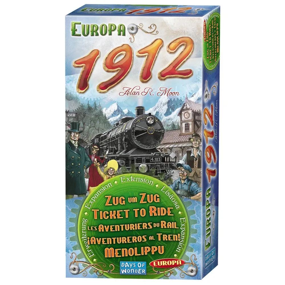 Ticket To Ride: Europa 1912 från Days of Wonder – kartong