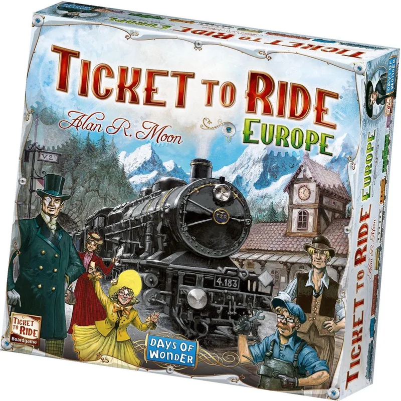 Ticket to Ride - Europe - English from Days of Wonder – box