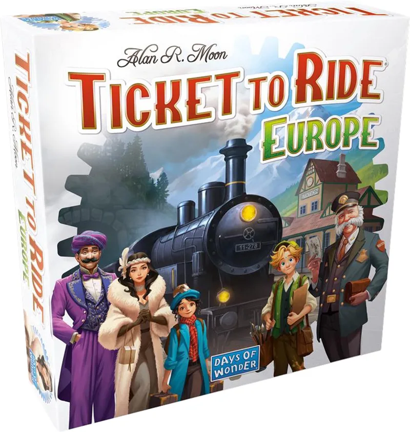 Ticket to Ride Europe - Refresh - Bordspel NL de Days of Wonder – boîte