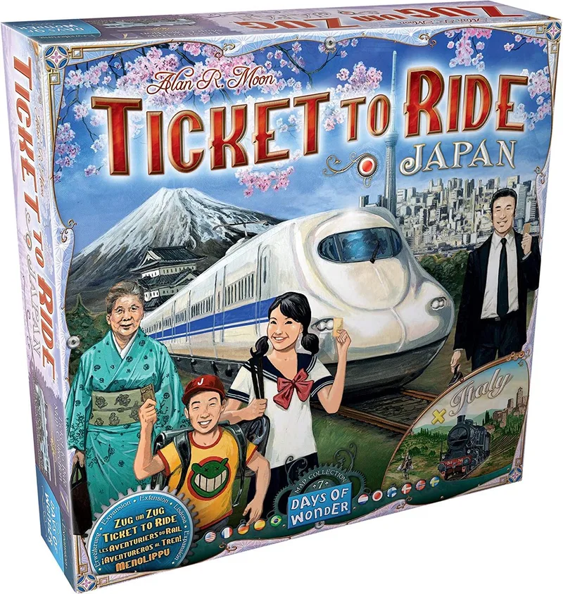 Ticket to Ride - Japan/Italy från Days of Wonder – kartong