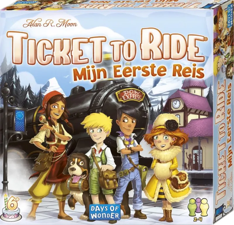 Ticket to Ride Mijn Eerste Reis - NL från Days of Wonder – kartong