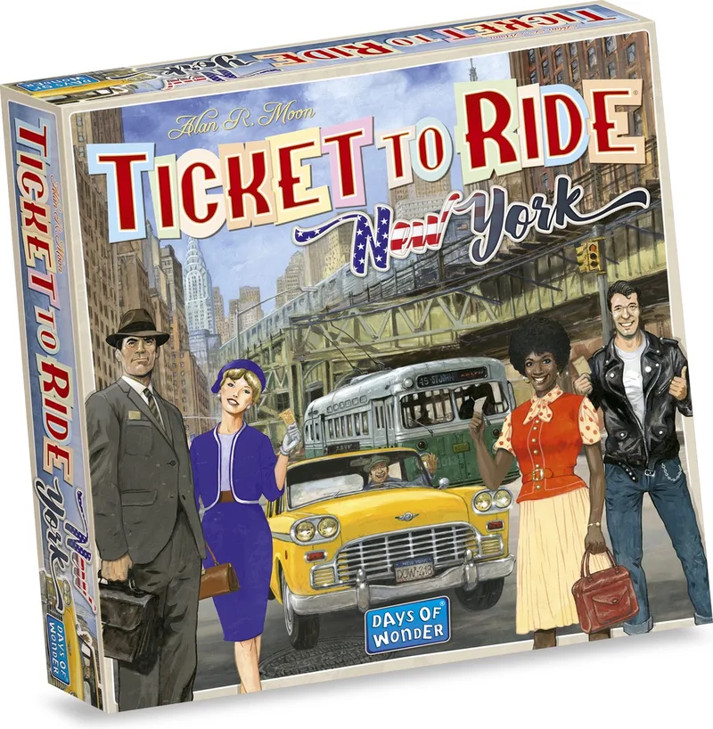 Ticket to Ride New York - NL from Days of Wonder – box