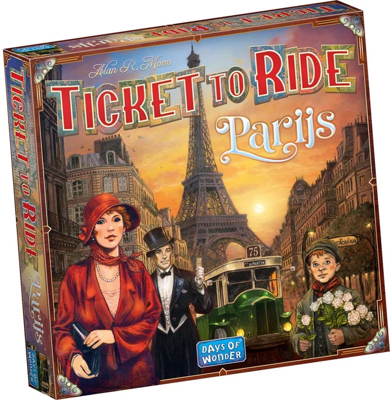 Ticket to Ride - Parijs - NL from Days of Wonder – box